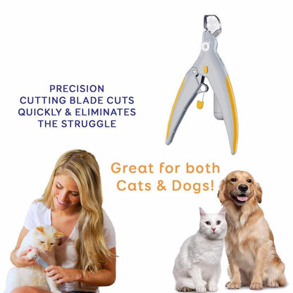 Dog Cat LED Painless Nail Clipper