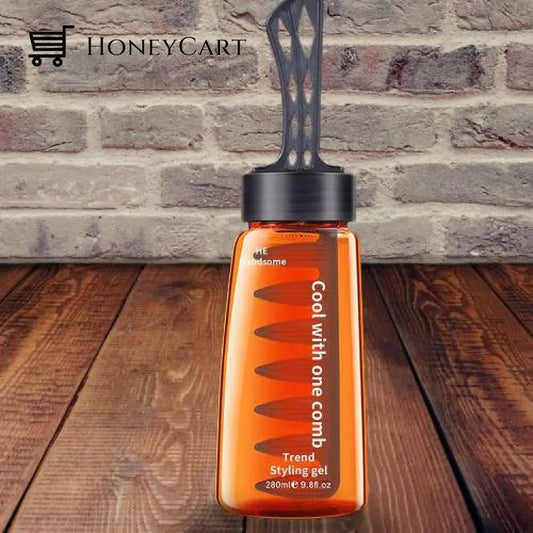 Professional Easy Hair Styling Comb Gel Bottle Care