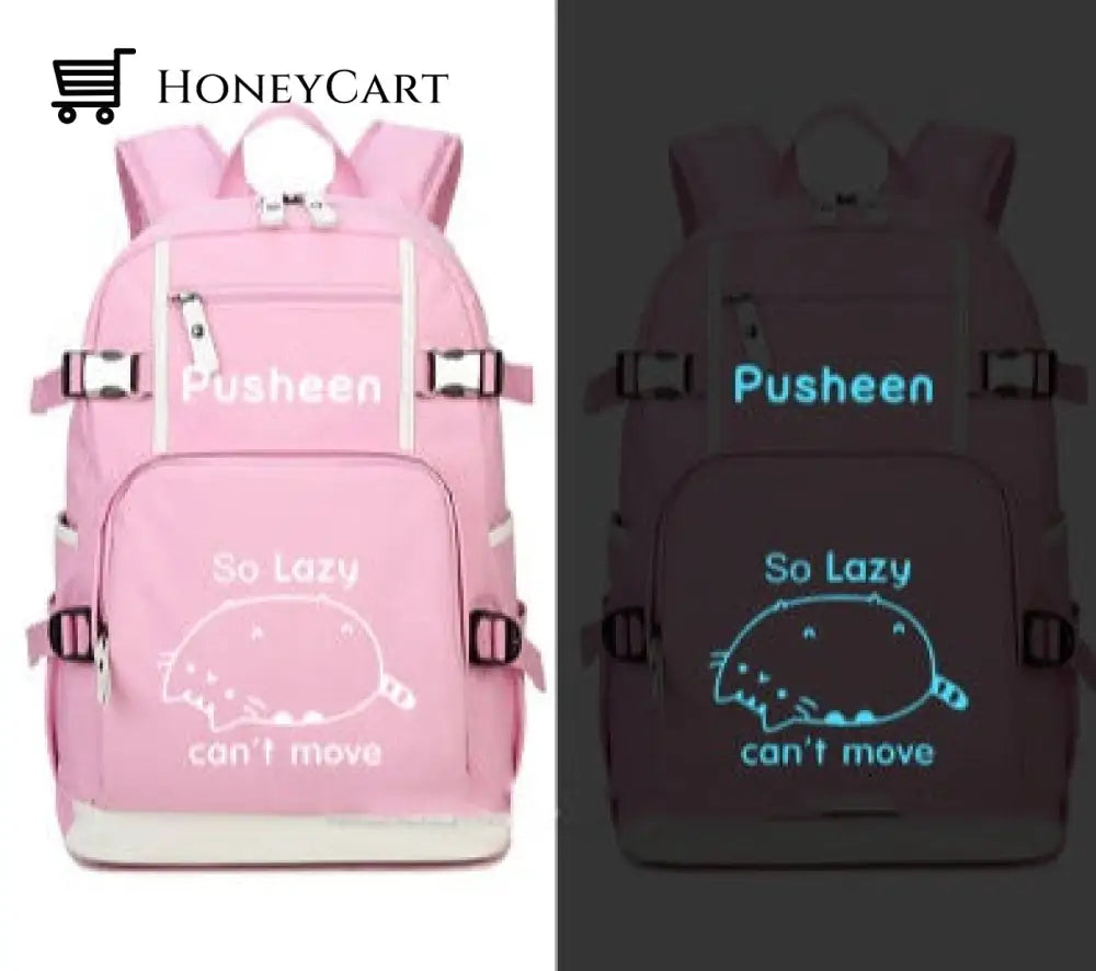 Pusheen The Cat Printing School Backpack Style 15 Backpacks