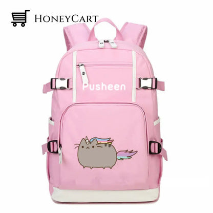 Pusheen The Cat Printing School Backpack Style 20 Backpacks