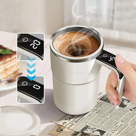 Rechargeable Self-Stirring Coffee Mug