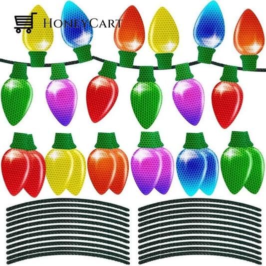 Reflective Light Bulb Magnet Decorations