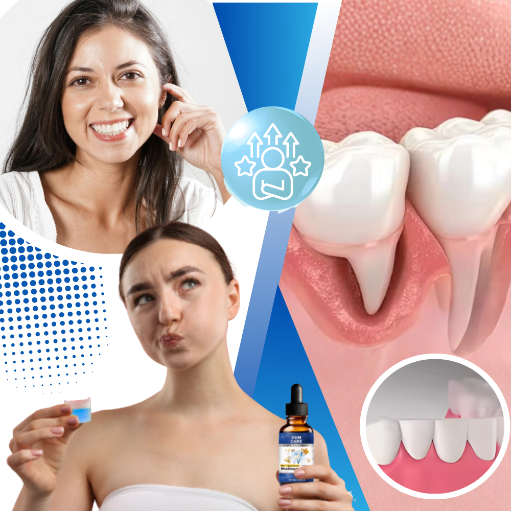 Refreshing White Dental Drops Mouthwash