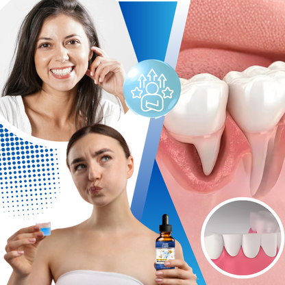 Refreshing White Dental Drops Mouthwash
