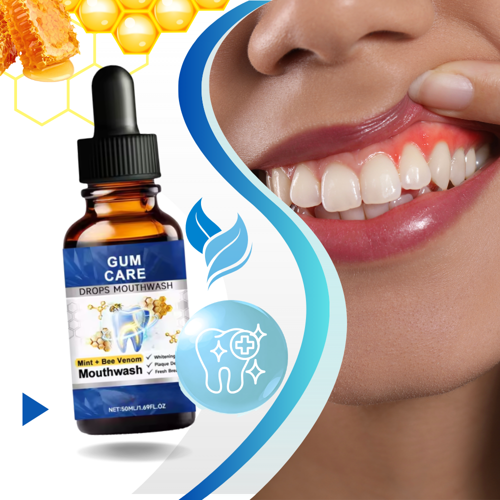 Refreshing White Dental Drops Mouthwash