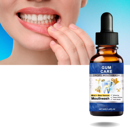Refreshing White Dental Drops Mouthwash