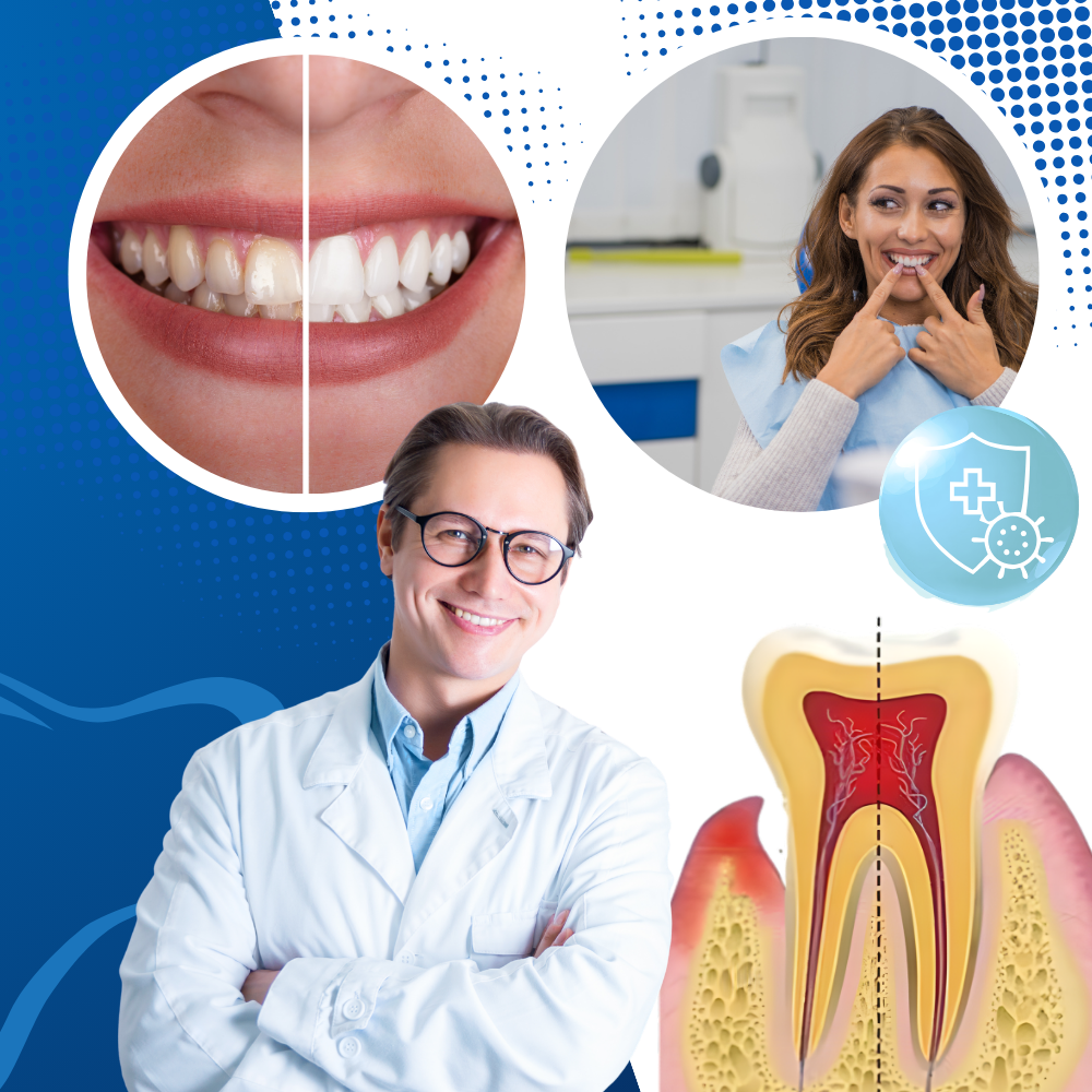 Refreshing White Dental Drops Mouthwash
