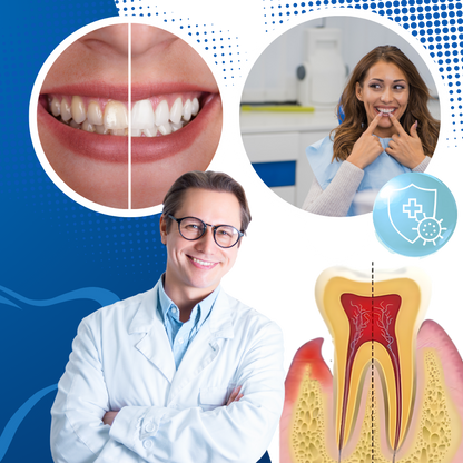 Refreshing White Dental Drops Mouthwash