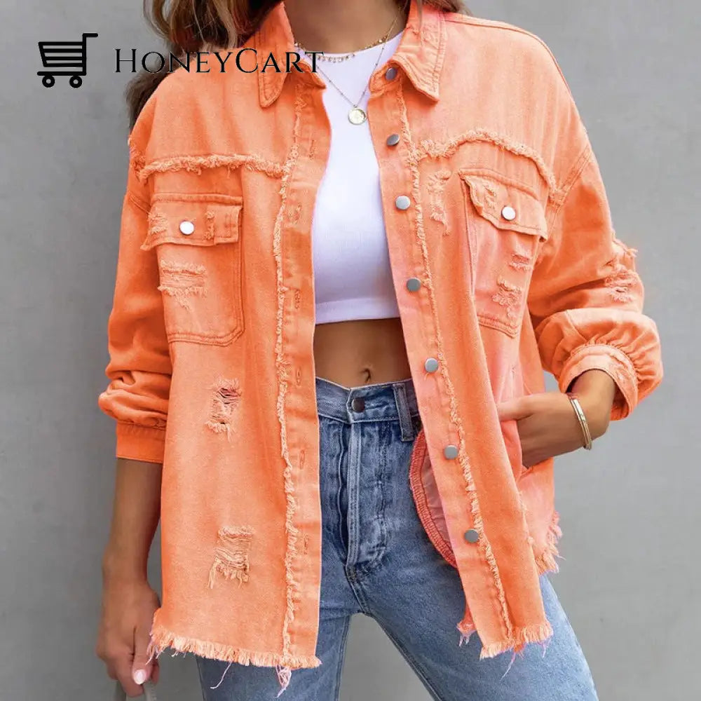 Relaxed Fit Denim Jacket