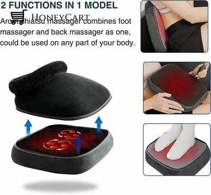 Relaxio 2-1 Electric Shiatsu Foot Massager Machine