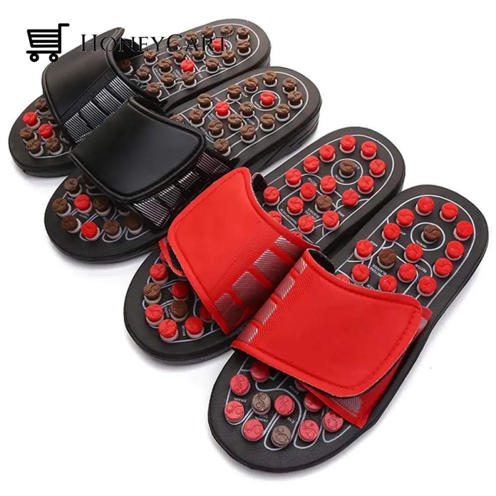 Repin Feet Massage Slippers Red / 7 - 8 [260Mm] Insoles & Inserts