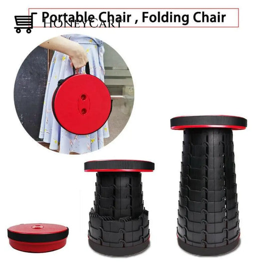 Retractable Folding Stool