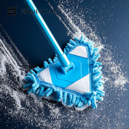 Retractable Household Kitchen Floors Cleaning Triangle Mop For Glass Wall Home & Garden