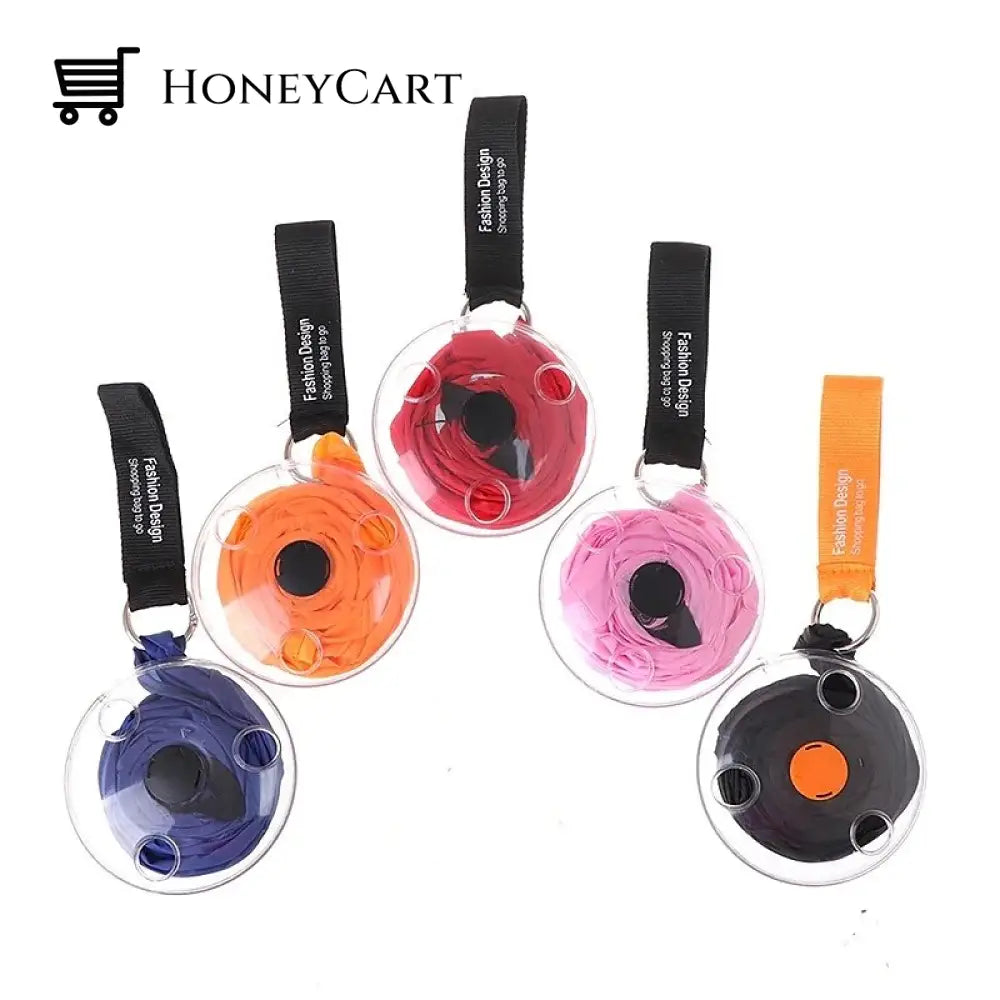 Retractable Storage Bag - Keychain Multifunctional Shopping Home And Kitchen