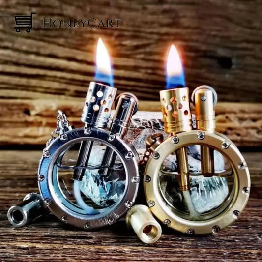 Retro Transparent Kerosene Lighter