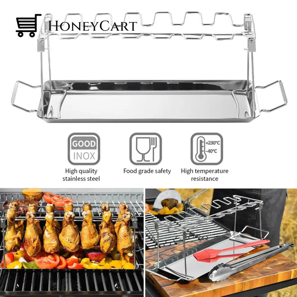 Roasted Chicken Rack Holder