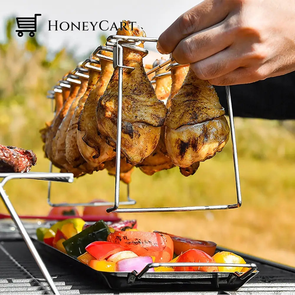 Roasted Chicken Rack Holder