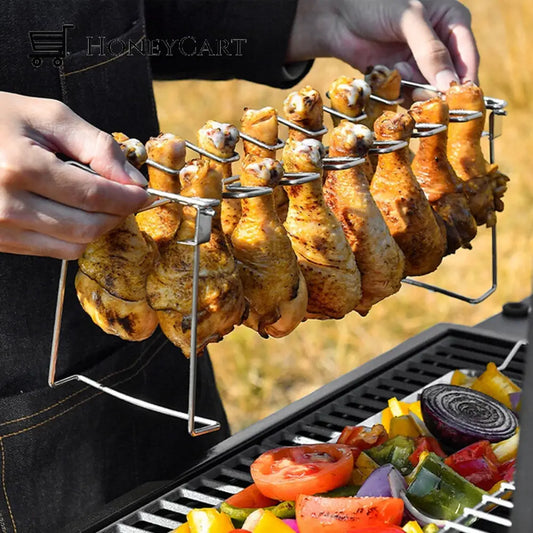 Roasted Chicken Rack Holder