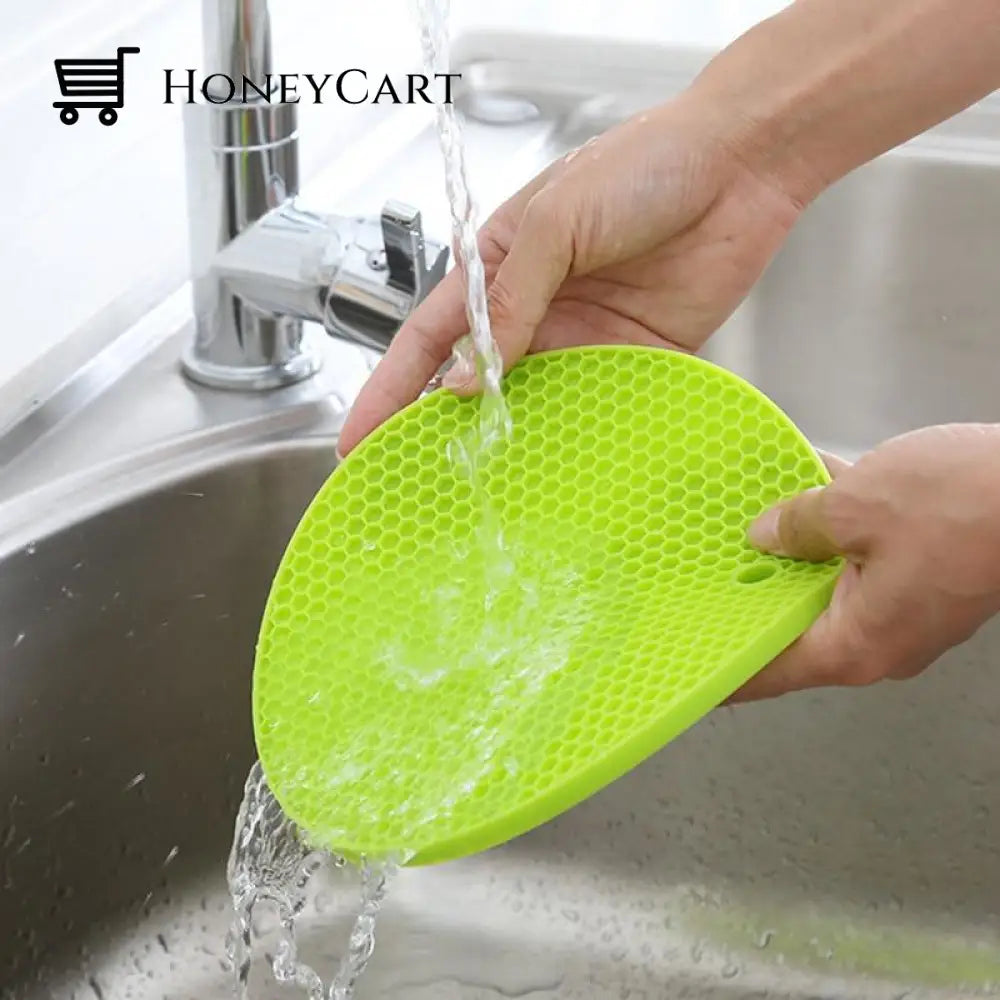 Round Heat Resistant Silicone Mat Home Gadgets