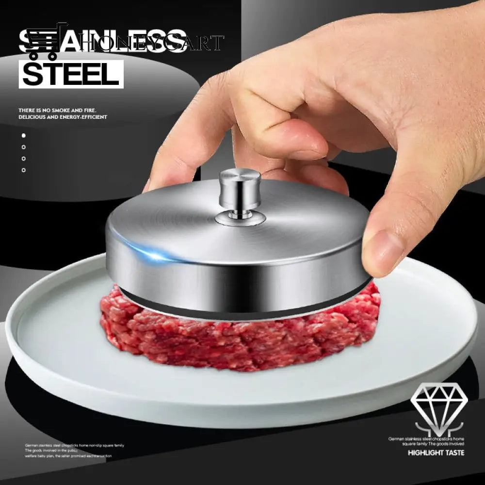 Round Shape Meat Tools Hamburger Press