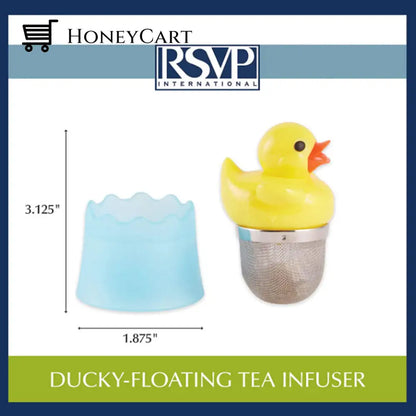 Rsvp Just Ducky Floating Tea Infuser Amazing Lifehacks