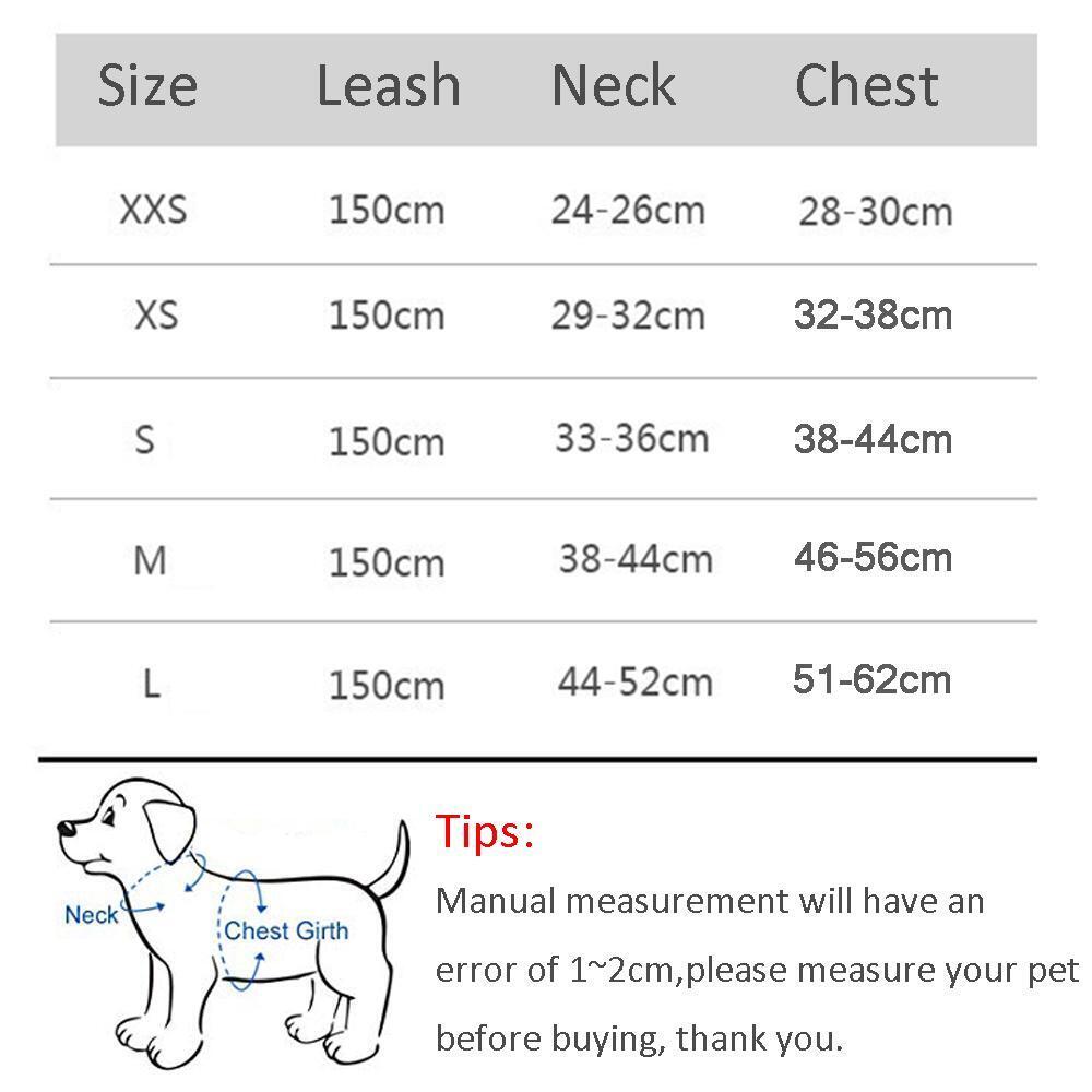 Adjustable Harness and Leash Set for Small Dogs and Cats