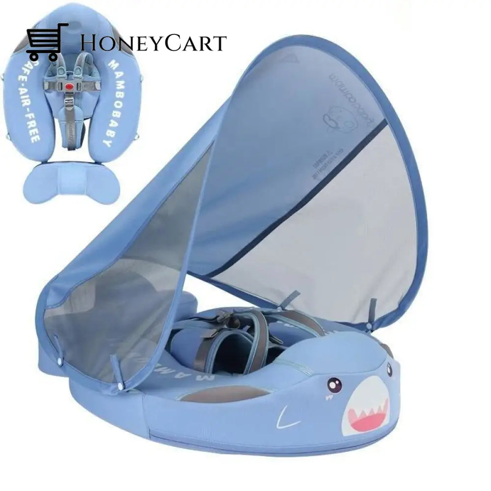 Safe Baby Swim Non-Inflatable Floater Blue Shark G -