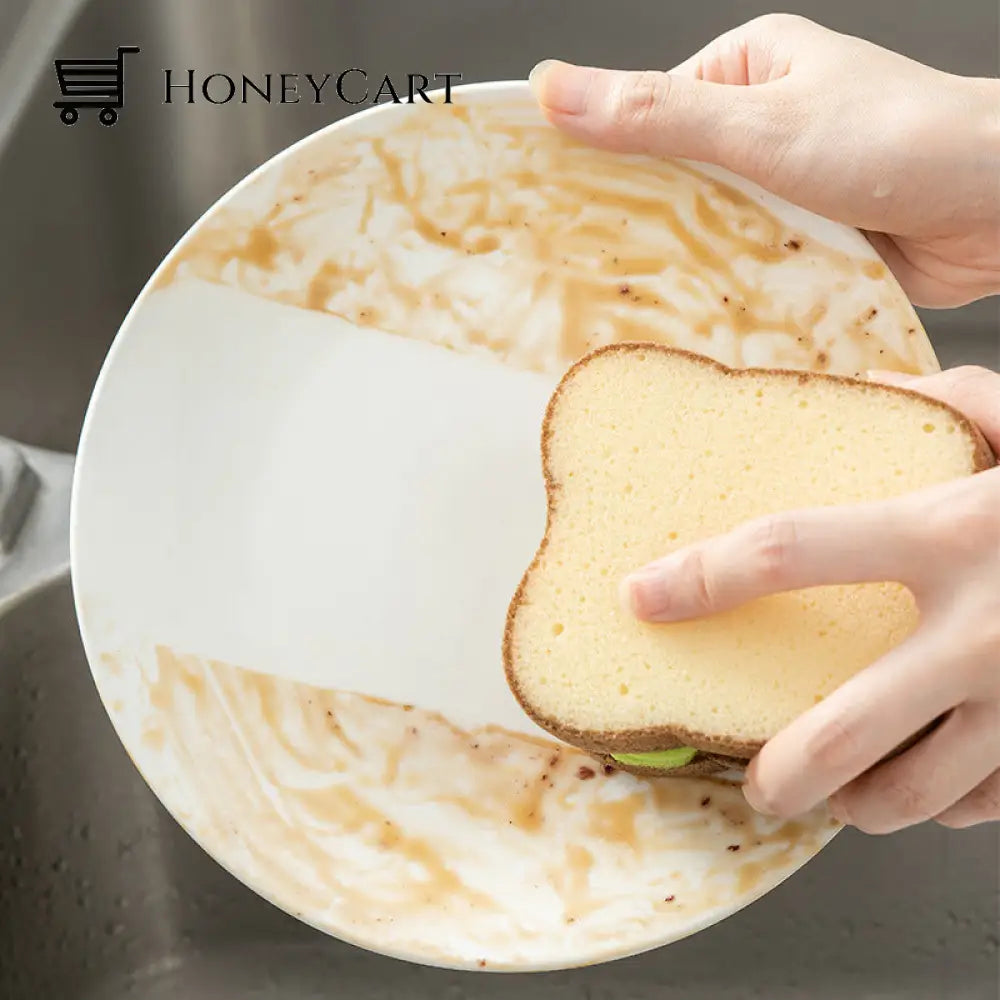 Sandwich Dish Washing Sponges Cloth