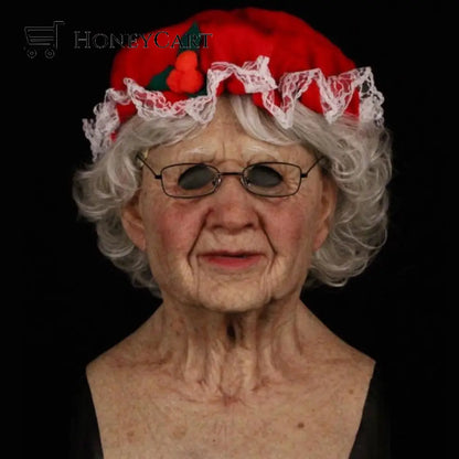 Santa Claus Mask Christmas Granny Tool