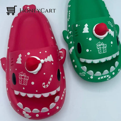 Santa Shark Slides (Limited Edition) Shoes