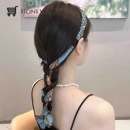 Satin Fabric Hair Bands Tool