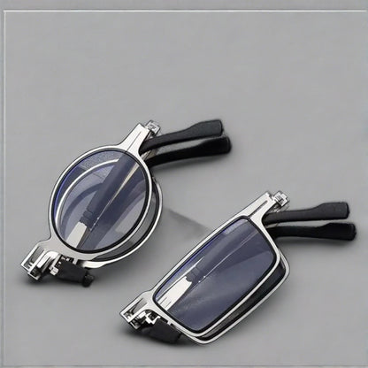 Screwless Ultra Light Titanium Folding Glasses Tool