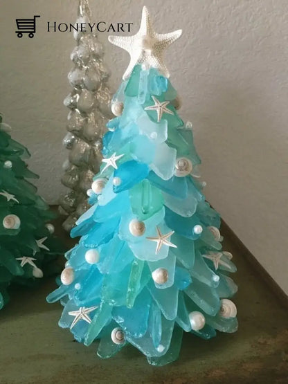 Sea Beach Christmas Tree Blue / 15Cm