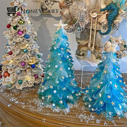 Sea Glass Christmas Tree