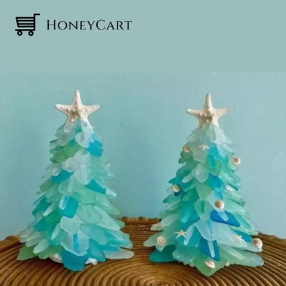 Sea Glass Christmas Tree