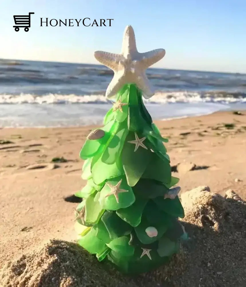 Sea Glass Christmas Tree