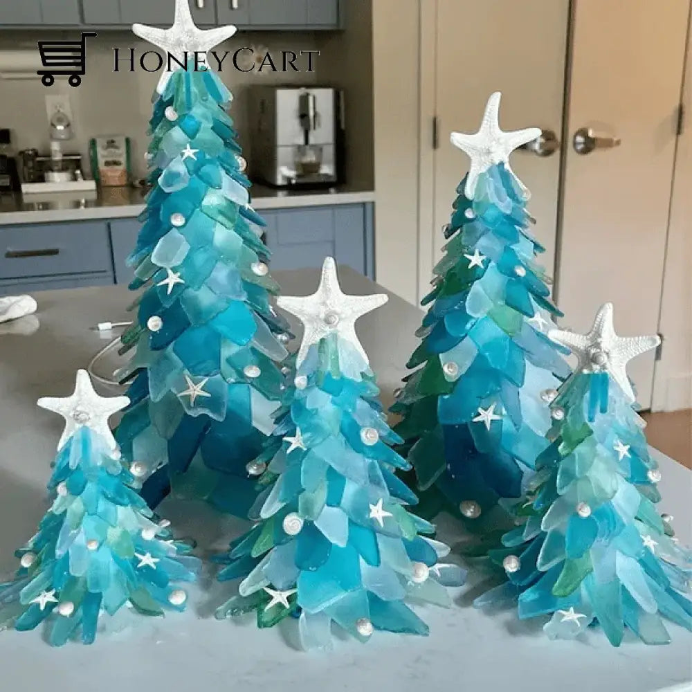 Sea Glass Christmas Tree