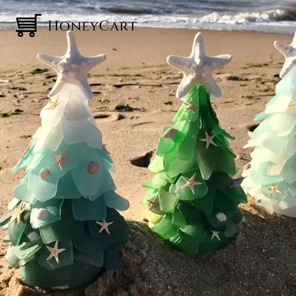 Sea Glass Christmas Tree