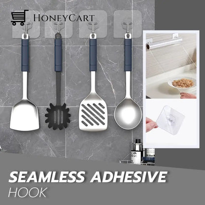 Seamless Adhesive Hook Set