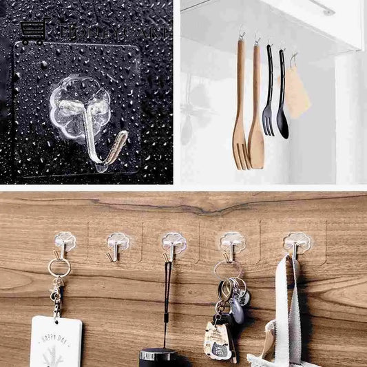 Seamless Adhesive Hook Set