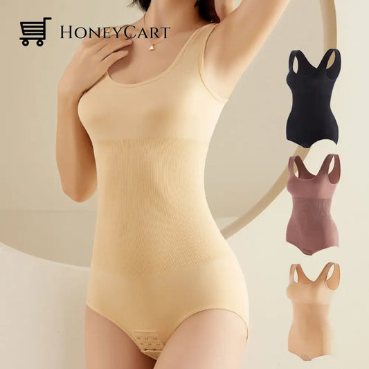 Seamless One-Piece Body Shaper