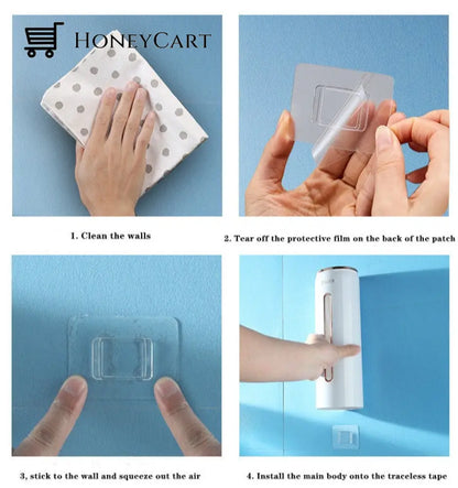 Self-Adhesive Disposable Paper Cup Dispenser Water Dispensers