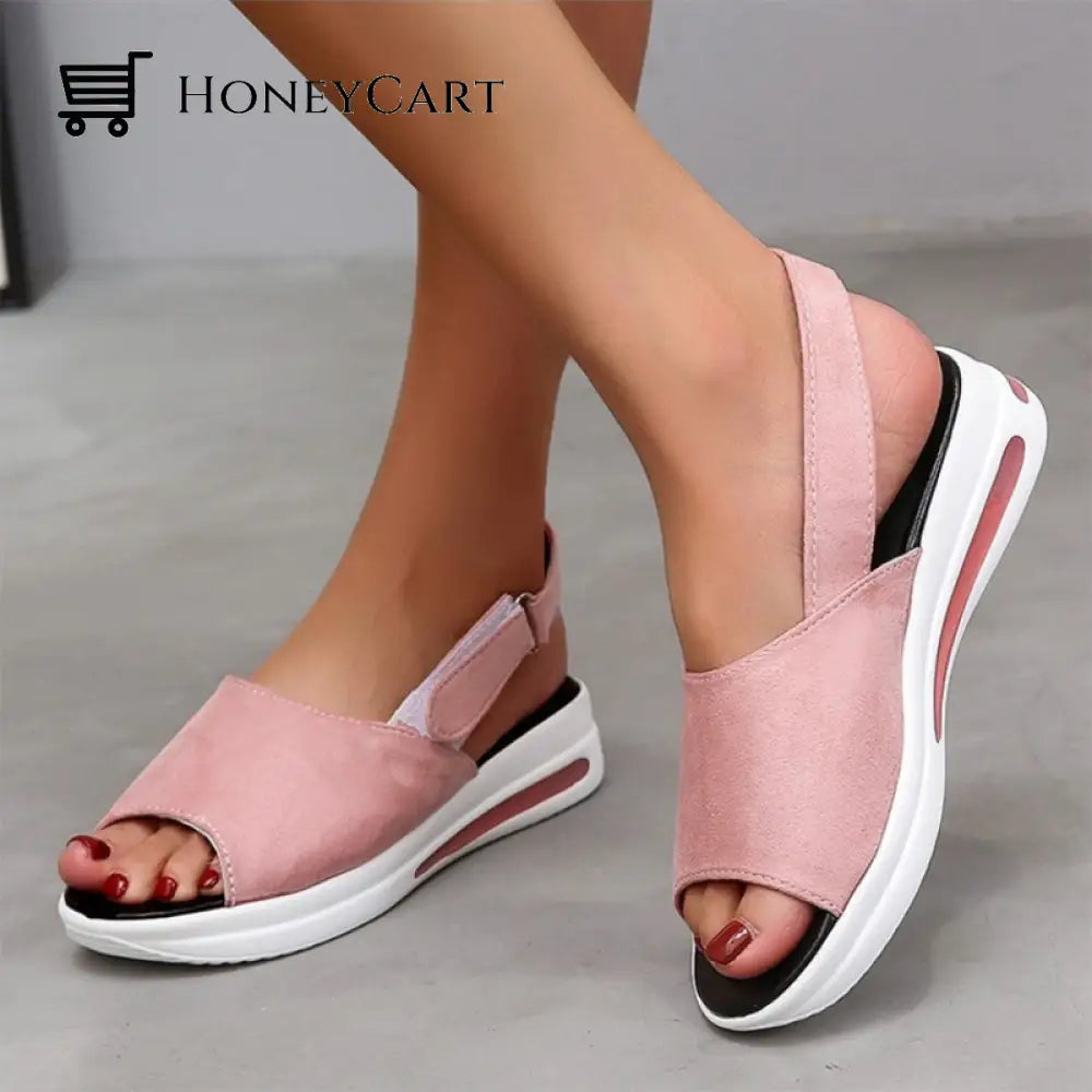 Serenestep Comfortable Suede Wedges Sandals For Women