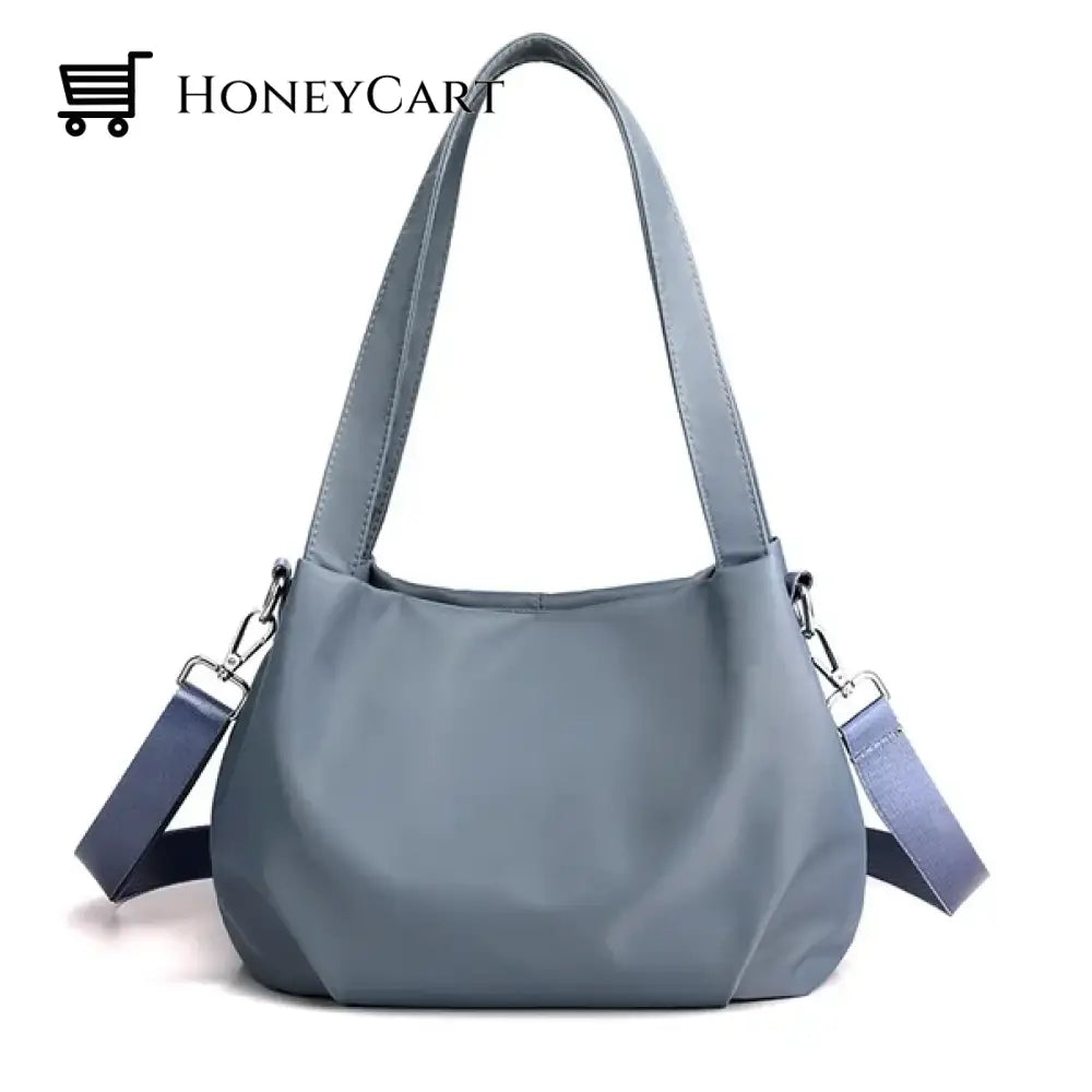 Shoulder And Cross-Body Light Versatile Casual Bag Blue Tool