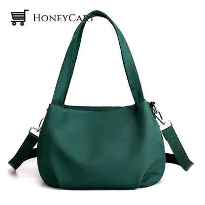 Shoulder And Cross-Body Light Versatile Casual Bag Dark Green Tool