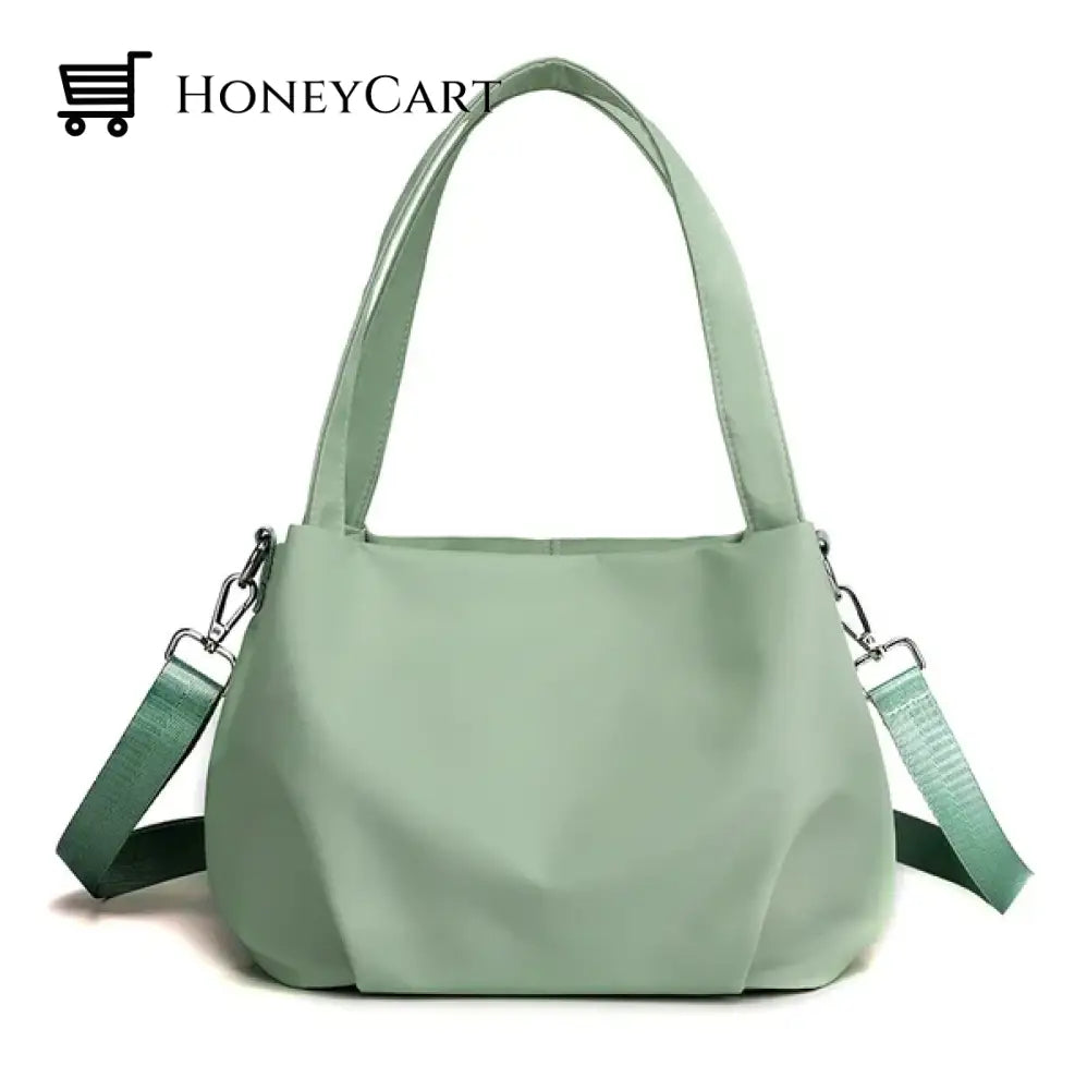 Shoulder And Cross-Body Light Versatile Casual Bag Light Green Tool