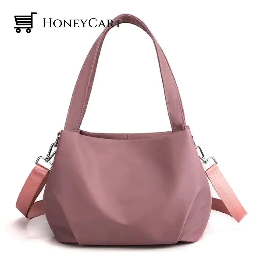 Shoulder And Cross-Body Light Versatile Casual Bag Pink Tool