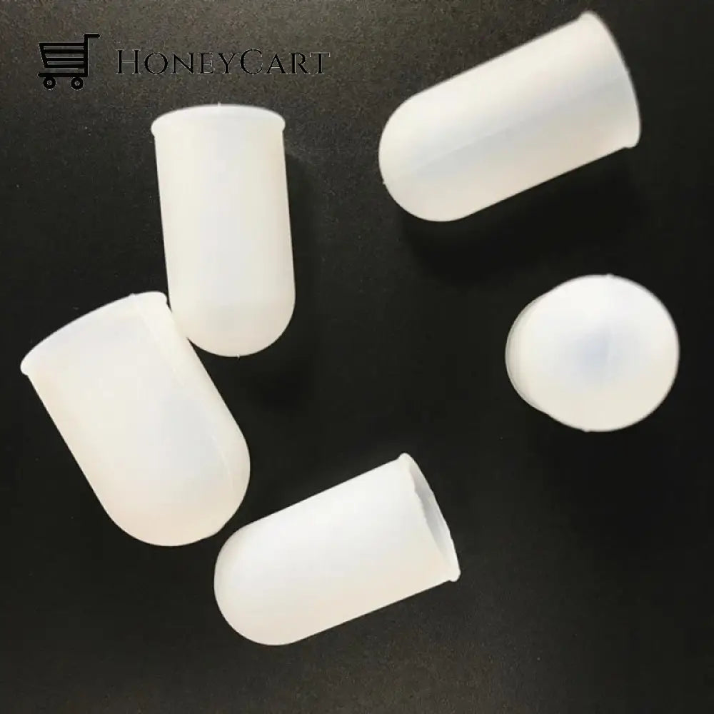 Silicone Fingers Cover Cap Fingertip Protector Insulation