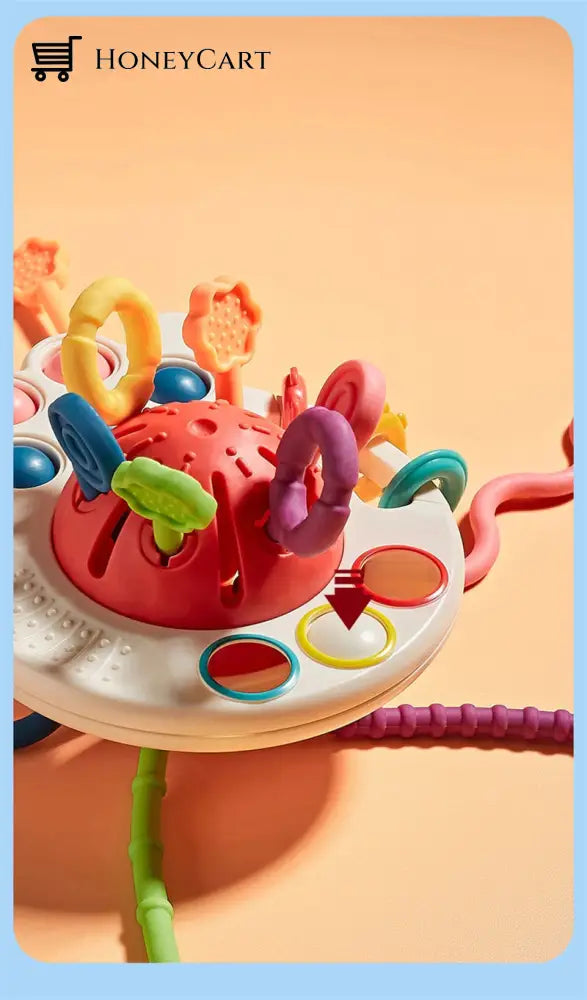 Silicone Octopus Teething Toy