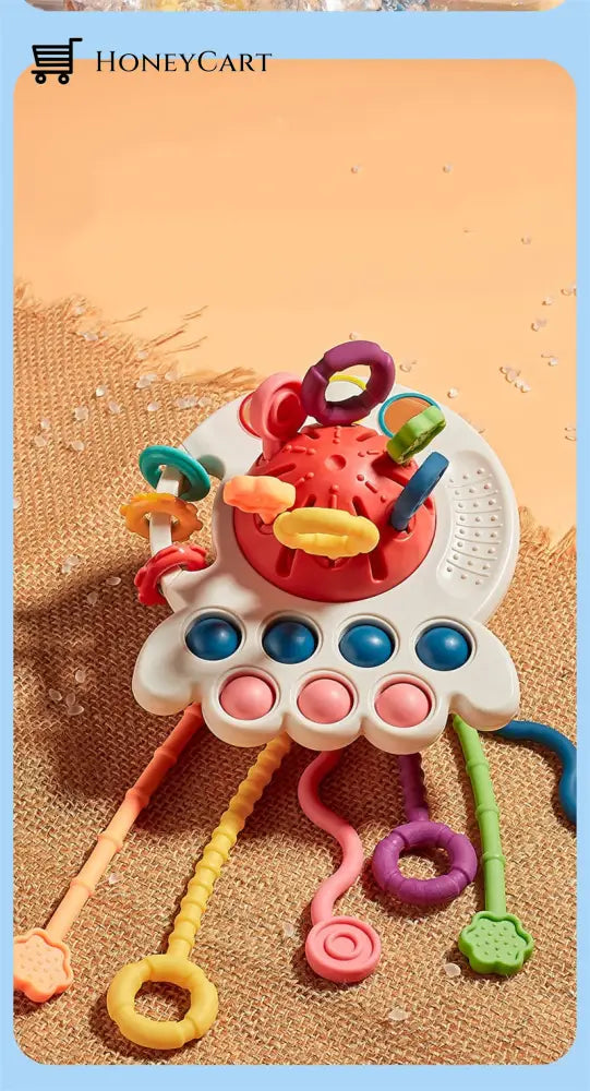 Silicone Octopus Teething Toy